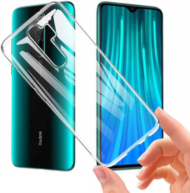 FITSMART Back Cover for Xiaomi Redmi Note 8 Pro  (Transparent, Hard Case, Pack of: 1)