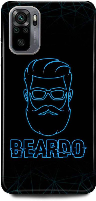 Dimora Back Cover for REDMI Note 10S, BEARDO BEARD DANGER BEARD BABA BEARD LOVER MOOCH MOOCH NI TO KUCH NHI  (Multicolor, Hard Case, Pack of: 1)