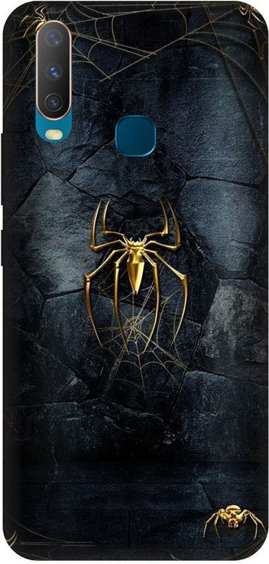 Zaplab Back Cover for Vivo Y15 , 1901, Spider-man Logo Printed  (Multicolor, Hard Case, Pack of: 1)