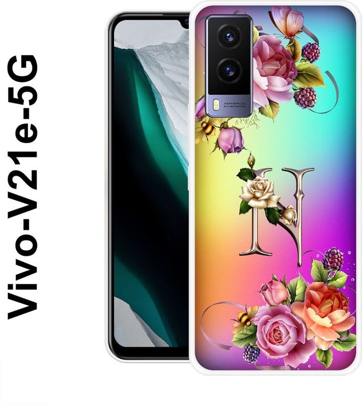 BAGRA Back Cover for Vivo V21e 5G  (Multicolor, Silicon)