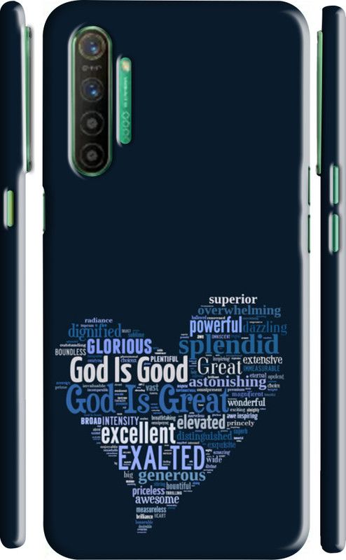 LETAPS Back Cover for Realme X2 / Realme XT  (Blue, Hard Case)