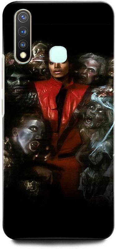 ORBIQE Back Cover for Vivo U20 MICHAEL, JACKSON, ROCKSTAR, MUSIC, MOON, WALK, LEGEND  (Multicolor, Hard Case, Pack of: 1)