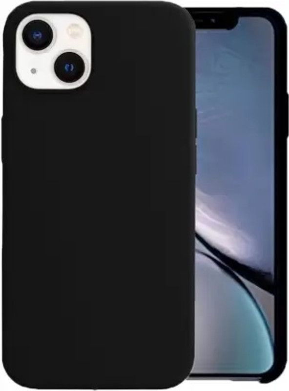 YSA Back Cover for APPLE IPHONE 13  (Black, Shock Proof, Silicon, Pack of: 1)