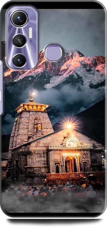 INDICRAFT Back Cover for Infinix Hot 11 KEDARNATH, SHIVJI, LORD SHIVA, MAHADEV, BHOLENATH  (Multicolor, Shock Proof, Pack of: 1)