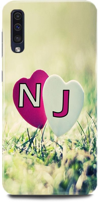 Dimora Back Cover for Samsung Galaxy A7(2018) ,N Loves J Name,N Name, J Letter, Alphabet,N Love J NAME  (Multicolor, Hard Case, Pack of: 1)