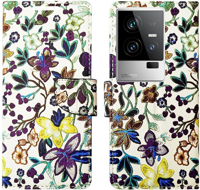 MyFlips Flip Cover for IQOO 11 5G  (Purple, Magnetic Case, Pack of: 1)