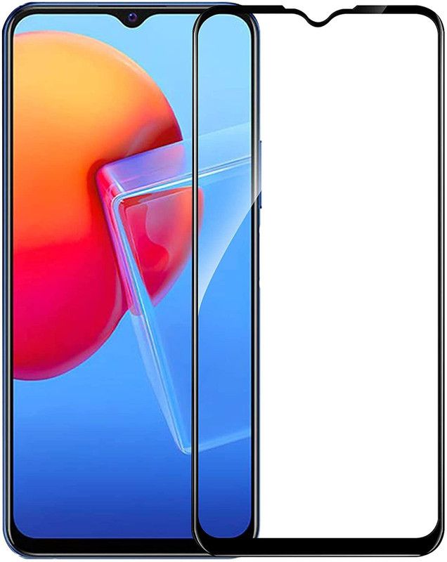 ELEF Edge To Edge Tempered Glass for Vivo Y53s  (Pack of 1)