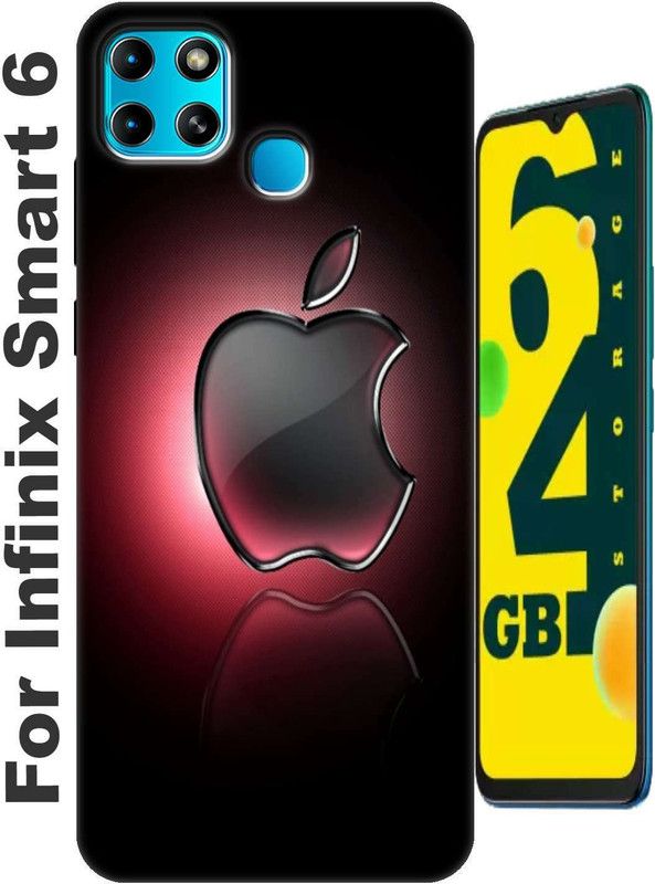 stroxy Back Cover for Infinix Smart 6 2509  (Maroon, Flexible, Silicon, Pack of: 1)