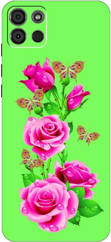 KENTAROELENE Back Cover for Itel A60  (Multicolor, Dual Protection, Silicon, Pack of: 1)