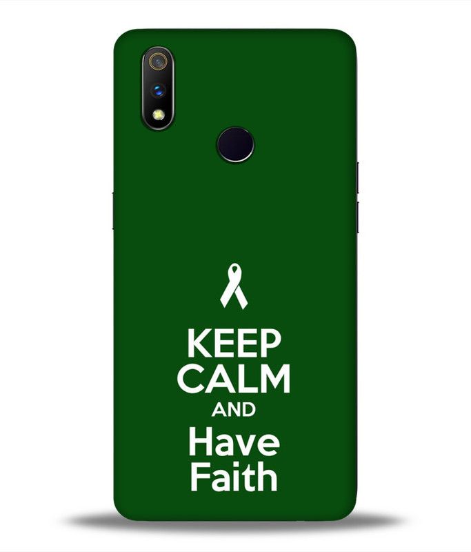LETAPS Back Cover for Realme 3 Pro  (Green, Hard Case)