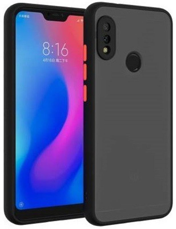 Zinger Back Cover for Huawei Honor 8X, CAMERA PROTECTION CASE, SMOKE CASE  (Black, Hard Case, Pack of: 1)