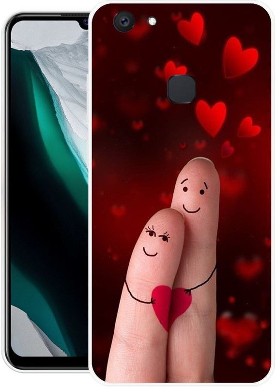 Krtagy Back Cover for VIVO V7  (Multicolor, Dual Protection, Silicon, Pack of: 56)