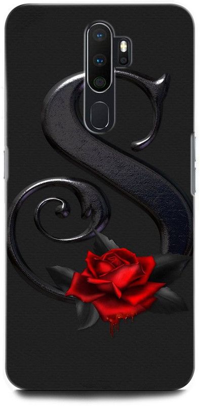 ORBIQE Back Cover for OPPO A5 2020 CPH1933 S, S LETTER, S ALPHABET, DESIGN  (Multicolor, Hard Case, Pack of: 1)