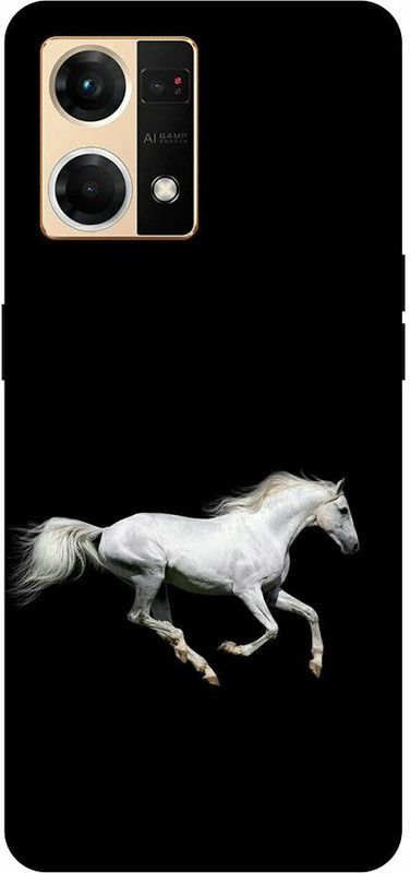 ThePrintlink Back Cover for Oppo F21s Pro, CPH2461, HORSE, SEVEN HORSE, RUNNING HORSE  (Multicolor, Shock Proof, Pack of: 1)