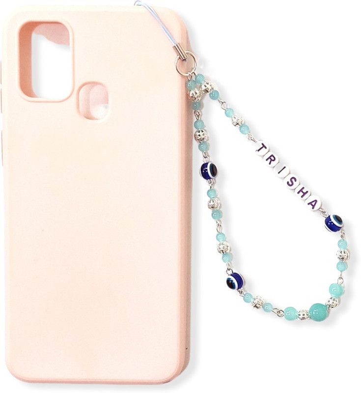 Heddz Turquoise Personalized Customized Colorful Beaded Phone Charm With Evil Eye Phone Charm  (Turquoise)