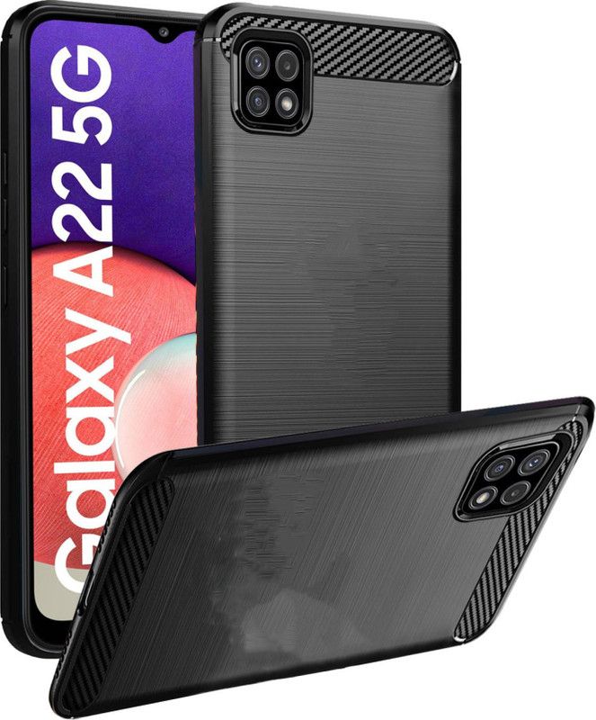 Instyle Back Cover for Samsung Galaxy A22 5G  (Black)