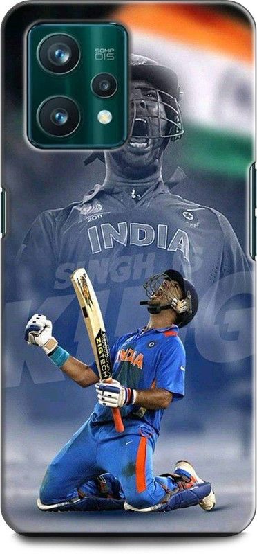 Dronk Back Cover for Realme 9 Pro 5G, RMX3471 YUVRAJ SINGH, THE FIGHTER  (Multicolor, Dual Protection, Pack of: 1)