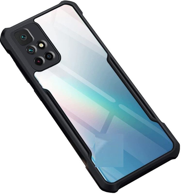 DSCASE Back Cover for Poco M4 Pro 5G, Mi Redmi Note 11T 5G, Redmi Note 11T 5G  (Black, Shock Proof, Pack of: 1)