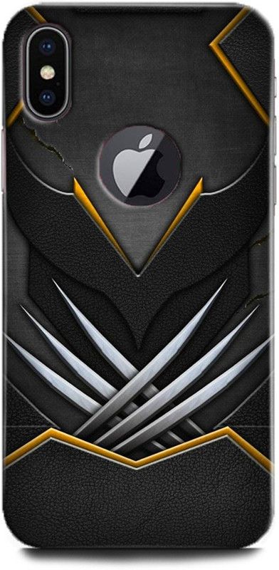 WallCraft Back Cover for Apple iPhone X X MAEN, SILVER, COMIC, MARVAL, SUPERHERO  (Multicolor, Dual Protection, Pack of: 1)