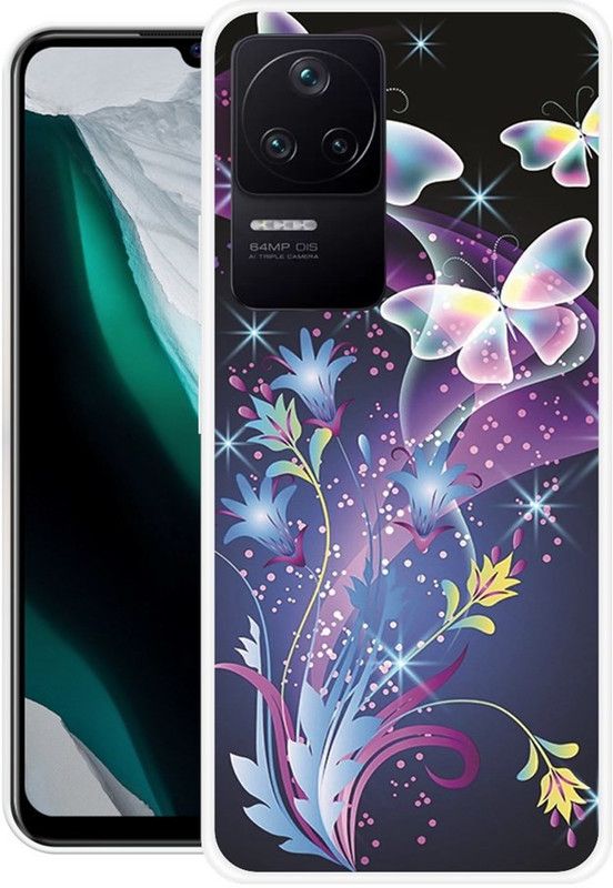 Vaultcase Back Cover for MI Poco F4 5G  (Multicolor, Dual Protection, Silicon, Pack of: 1)