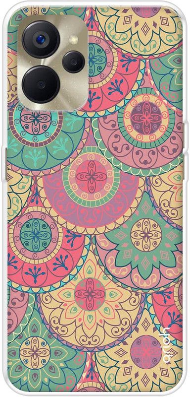 QRIOH Back Cover for Realme 9i 5G  (Multicolor, Grip Case, Silicon, Pack of: 1)