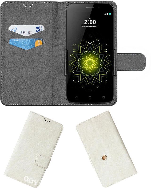 ACM Wallet Case Cover for Josh Passion  (White, Cases with Holder, Pack of: 1)