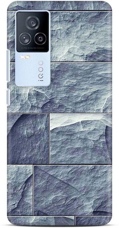 Sankee Back Cover for iQOO 7  (Grey, Hard Case)