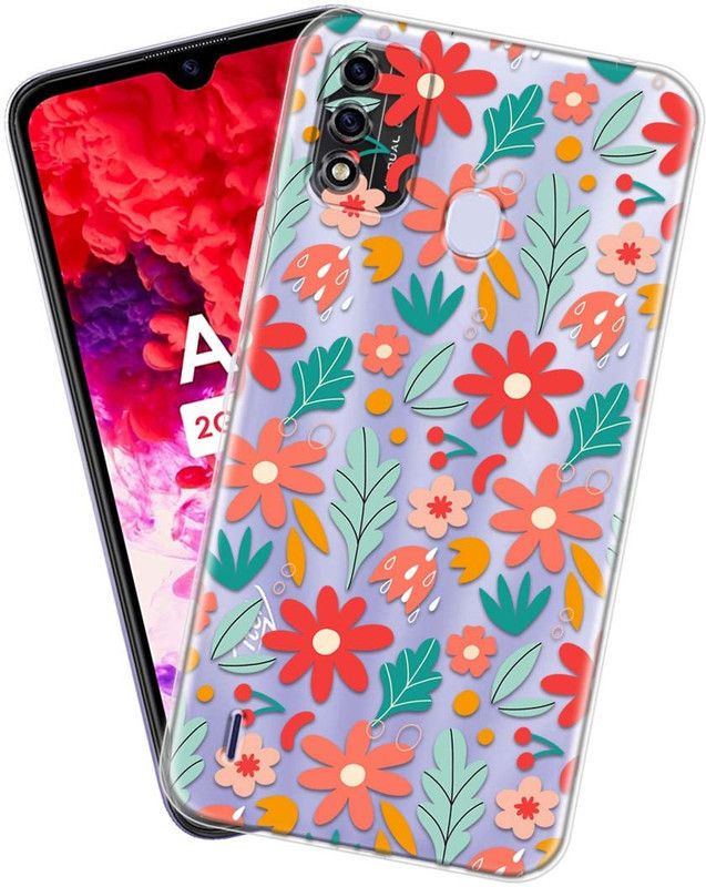 LoudCase Back Cover for itel A48  (Multicolor, Grip Case, Silicon, Pack of: 1)