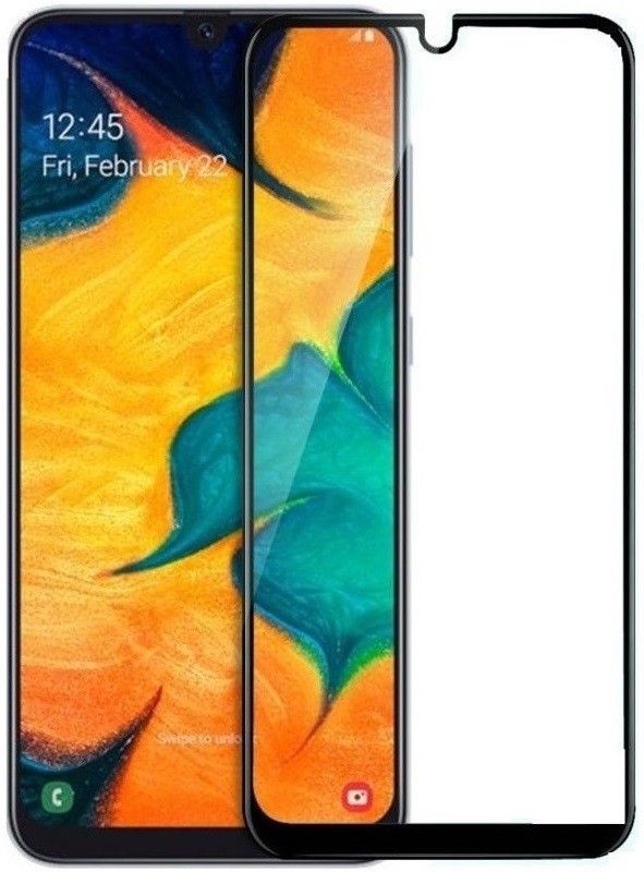 The Wholeseller Edge To Edge Tempered Glass for Samsung Galaxy A30S, Samsung Galaxy A30  (Pack of 1)