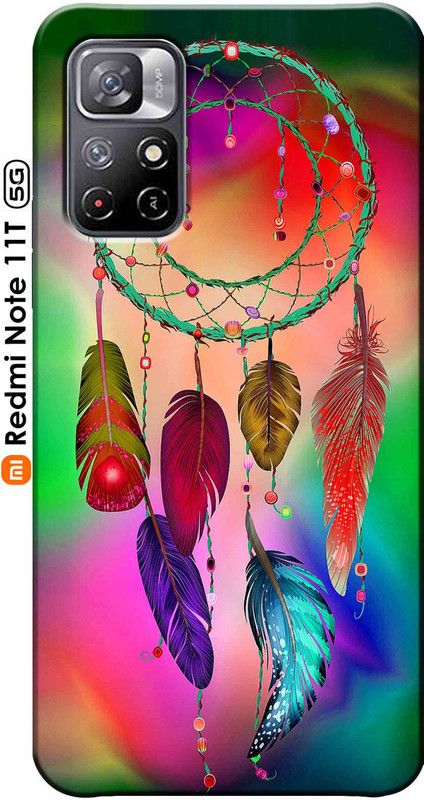 Rockerspot Back Cover for Redmi Note 11T 5G 2812  (Multicolor, Anti-radiation, Silicon, Pack of: 1)
