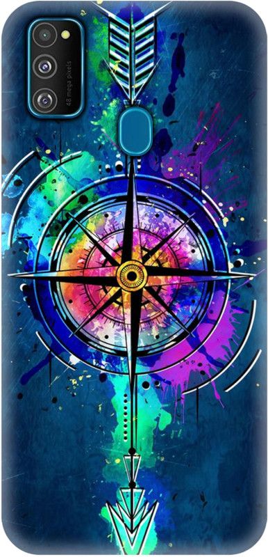#Uncultured Back Cover for Samsung Galaxy M30s, Samsung Galaxy M21 - Compass Print  (Multicolor, Hard Case, Pack of: 1)