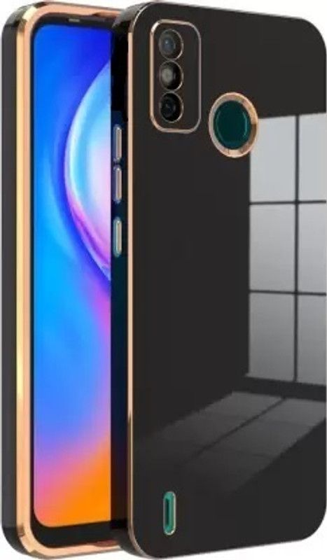 kentop Back Cover for Tecno spark 6 go, Tecno spark Go 2021, Tecno spark Go 2020,  (Black, Shock Proof, Silicon, Pack of: 1)