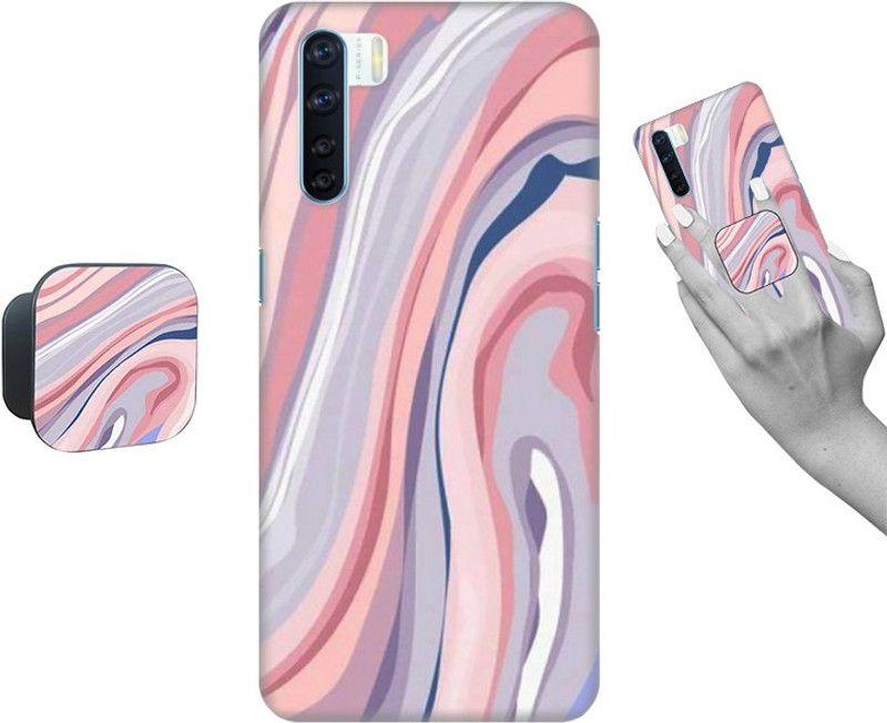 Coberta® Back Cover for Oppo F15  (Multicolor, Cases with Holder, Pack of: 1)