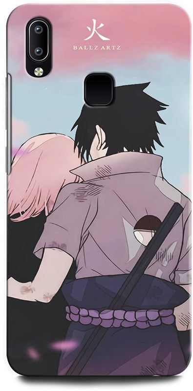 INTELLIZE Back Cover for Vivo V9 Pro 1851/PD1730DF_EX SASUKE UCHIHA, SAKURA HARUNO, ANIME, GIRL, BOY  (Multicolor, Hard Case, Pack of: 1)