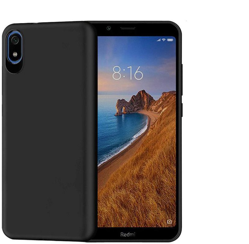 Lilliput Back Cover for Mi Redmi 7a  (Black, Pack of: 1)
