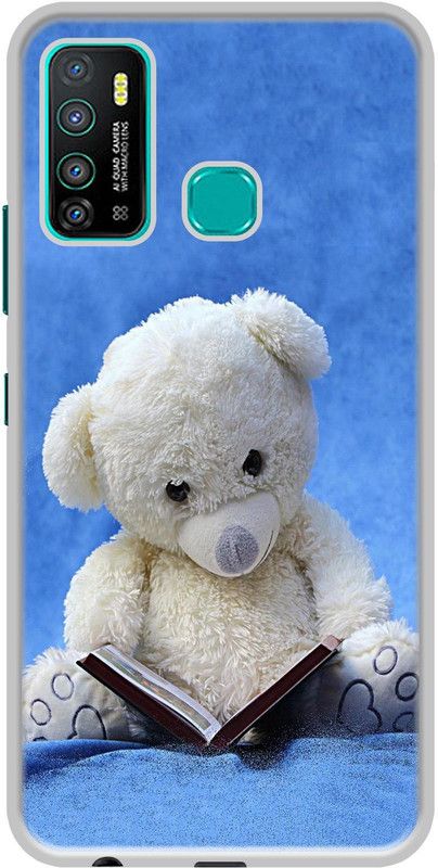 Casotec Back Cover for Infinix Hot 9  (Multicolor, Flexible, Silicon, Pack of: 1)