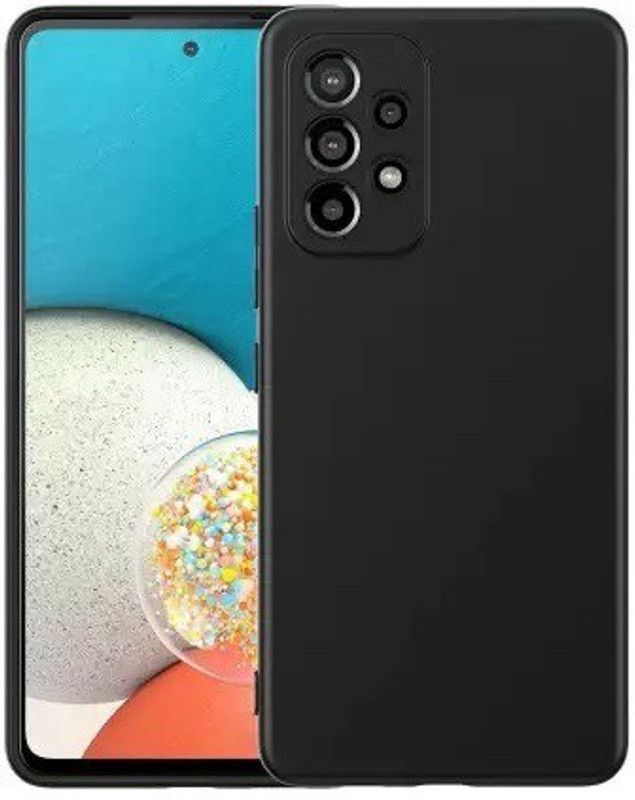 Chronic Back Cover for SAMSUNG Galaxy A73 5G, SAMSUNG Galaxy A73, SAMSUNG A73 5G  (Black, Flexible, Pack of: 1)
