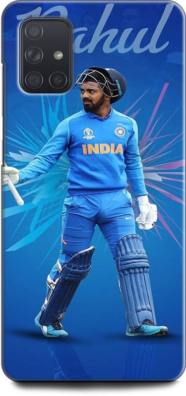 Afterglow Back Cover for SAMSUNG Galaxy A71 KL RAHUL, RAHUL, CRICKET, SPORTS, INDIAN TEAM  (Multicolor, Shock Proof, Pack of: 1)