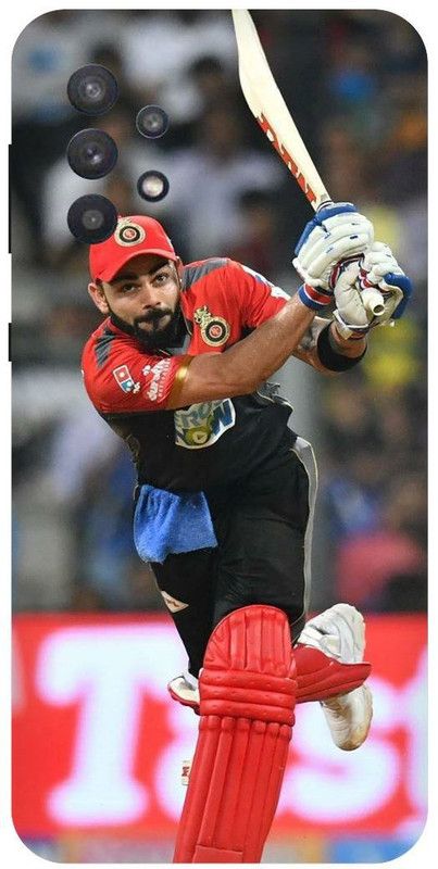 PICHKU Back Cover for SAMSUNG GALAXY A32-VIRAT,KOHLI,INDIAN,PLAYER,CRICKETER,RCB,JERSEY,18,IPL,CRICKET,SPORTS  (Red, Hard Case, Pack of: 1)