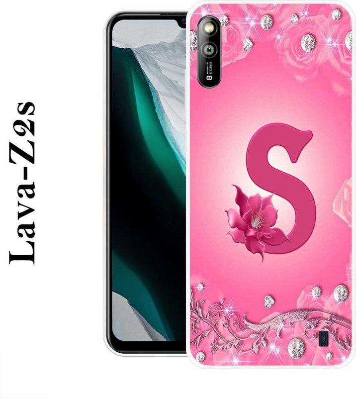 PALWALE BALAJI Back Cover for Lava Z2S  (Pink, White, Silicon)