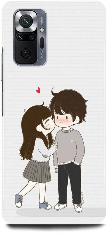 JUGGA Back Cover for Redmi Note 10 Pro, LOVE COUPLE, QUITE COUPLE, LOVELY COUPLE,KISS,VALENTINE,LOVERS  (White, Hard Case, Pack of: 1)