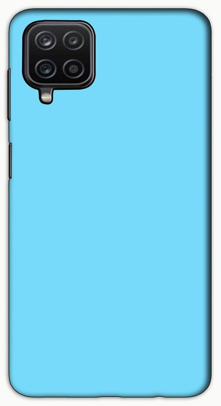 itrusto Back Cover for SAMSUNG Galaxy A12  (Blue, Hard Case)