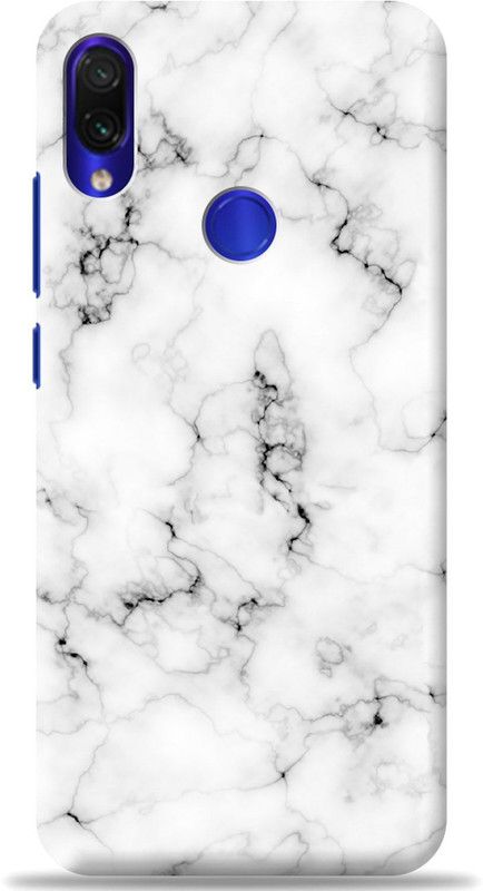Loffar Back Cover for Redmi Note 7S  (White, Shock Proof)