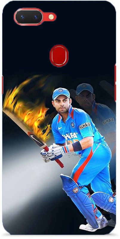 NDCOM Back Cover for Oppo A5 Virat Kohli Captain Printed  (Multicolor, Hard Case, Pack of: 1)