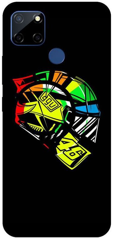 URCHIN Back Cover for Redmi 9C valentino rossi, vr46, vr46 helmet, agv, bike rider, motogp  (Multicolor, Shock Proof, Pack of: 1)