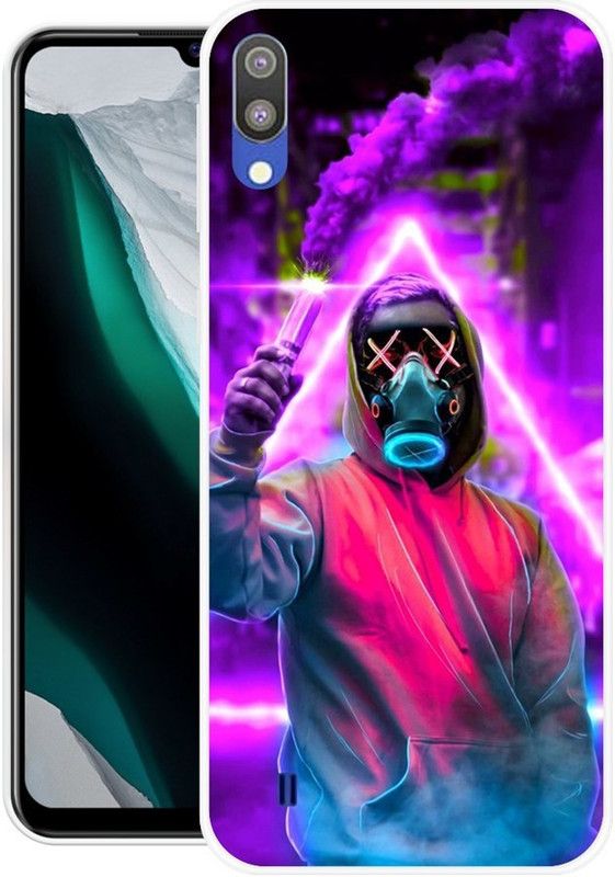 BLUEZAP Back Cover for Samsung Galaxy M01  (Multicolor, Grip Case, Silicon)