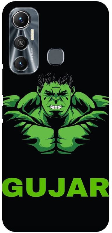 PICHKU Back Cover for INFINIX HOT 11- X662-GURJAR,GUJJAR,STYLISH,GUJAR,BOY,GURJAR,ATTITUDE,DHANSU  (Green, Hard Case, Pack of: 1)