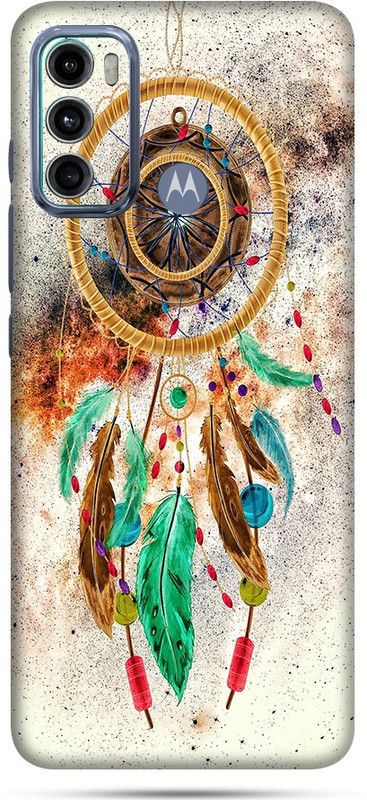 OggyBaba motorola g60, Phone Back side Protector and Camera Protector Mobile Skin  (Dream Catcher Skin Matte Finish Skin)