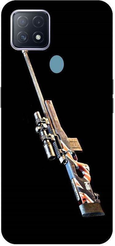 URCHIN Back Cover for Oppo A15 AWM, pubg, Kar98, Pubg lover, Pubg Game, Pubg Love, Chicken dinner  (Multicolor, Shock Proof, Pack of: 1)
