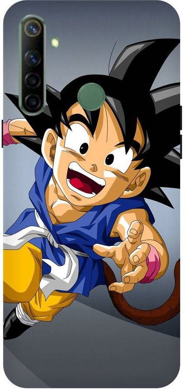 URCHIN Back Cover for Realme5i Goku, Dragon Ball Z, Cartoon, Anime, Kame Hame, Super Saiyan  (Multicolor, Shock Proof, Pack of: 1)